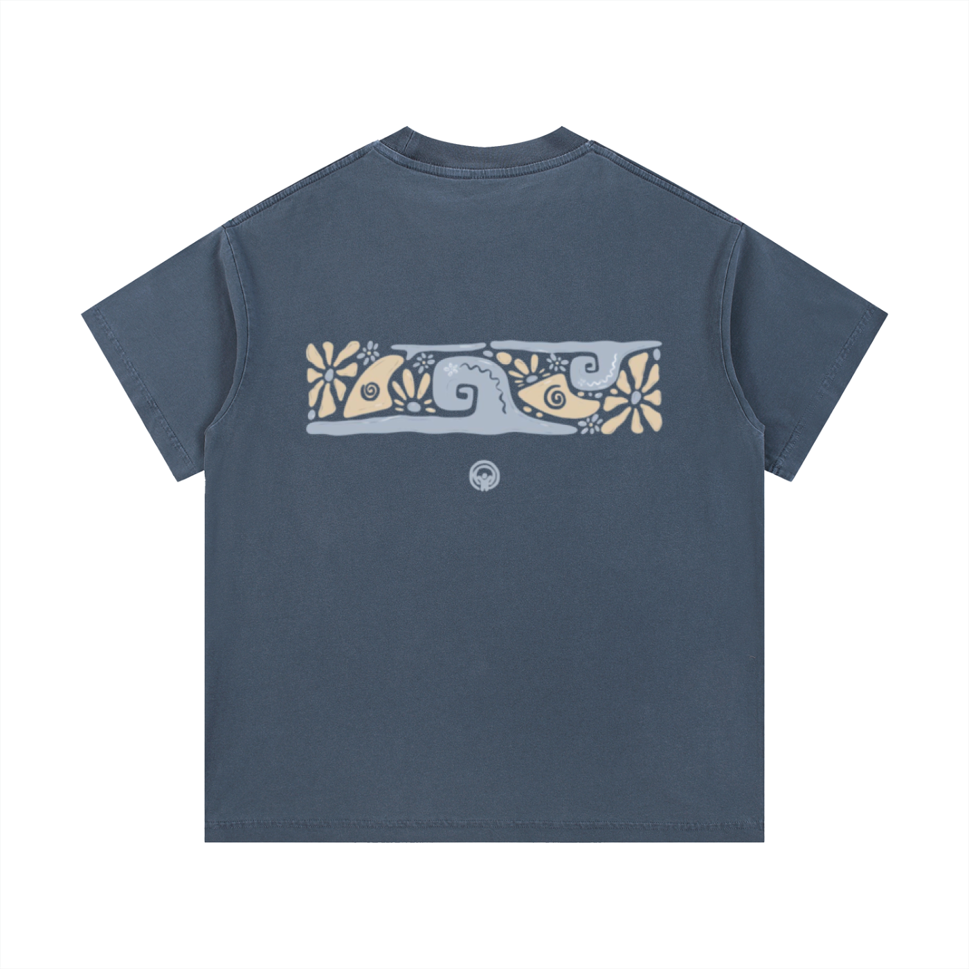 BLUE COASTAL TEE