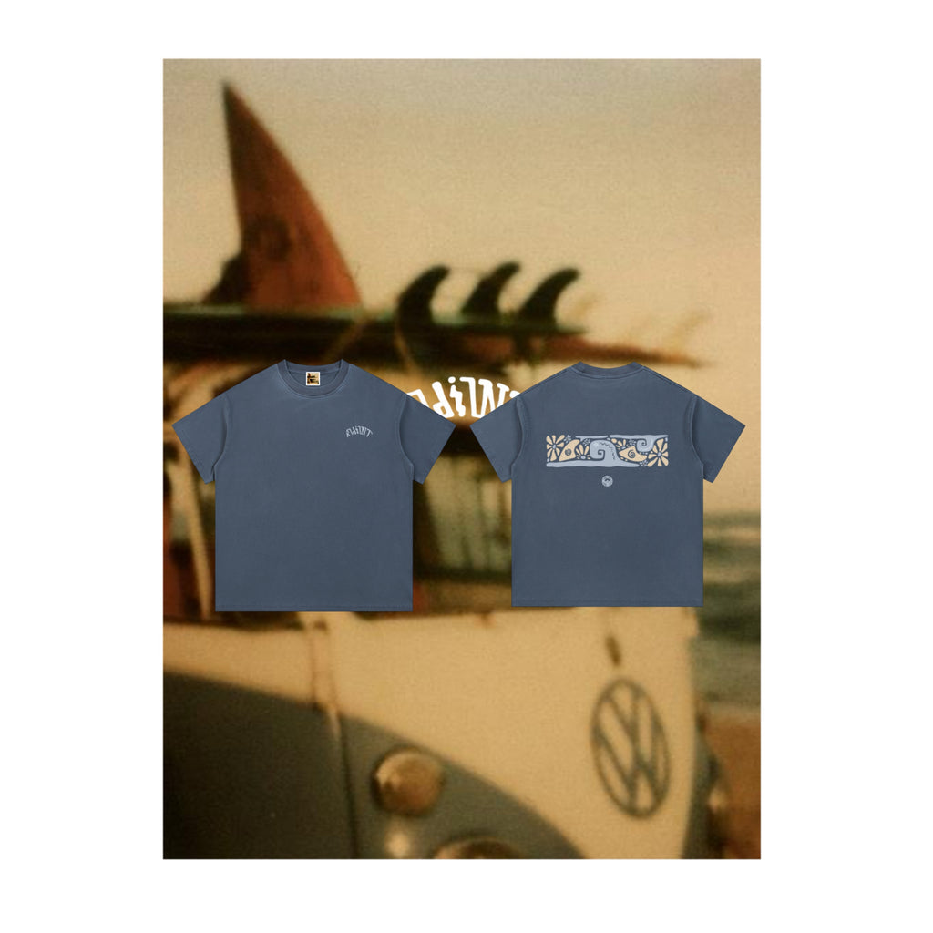 BLUE COASTAL TEE