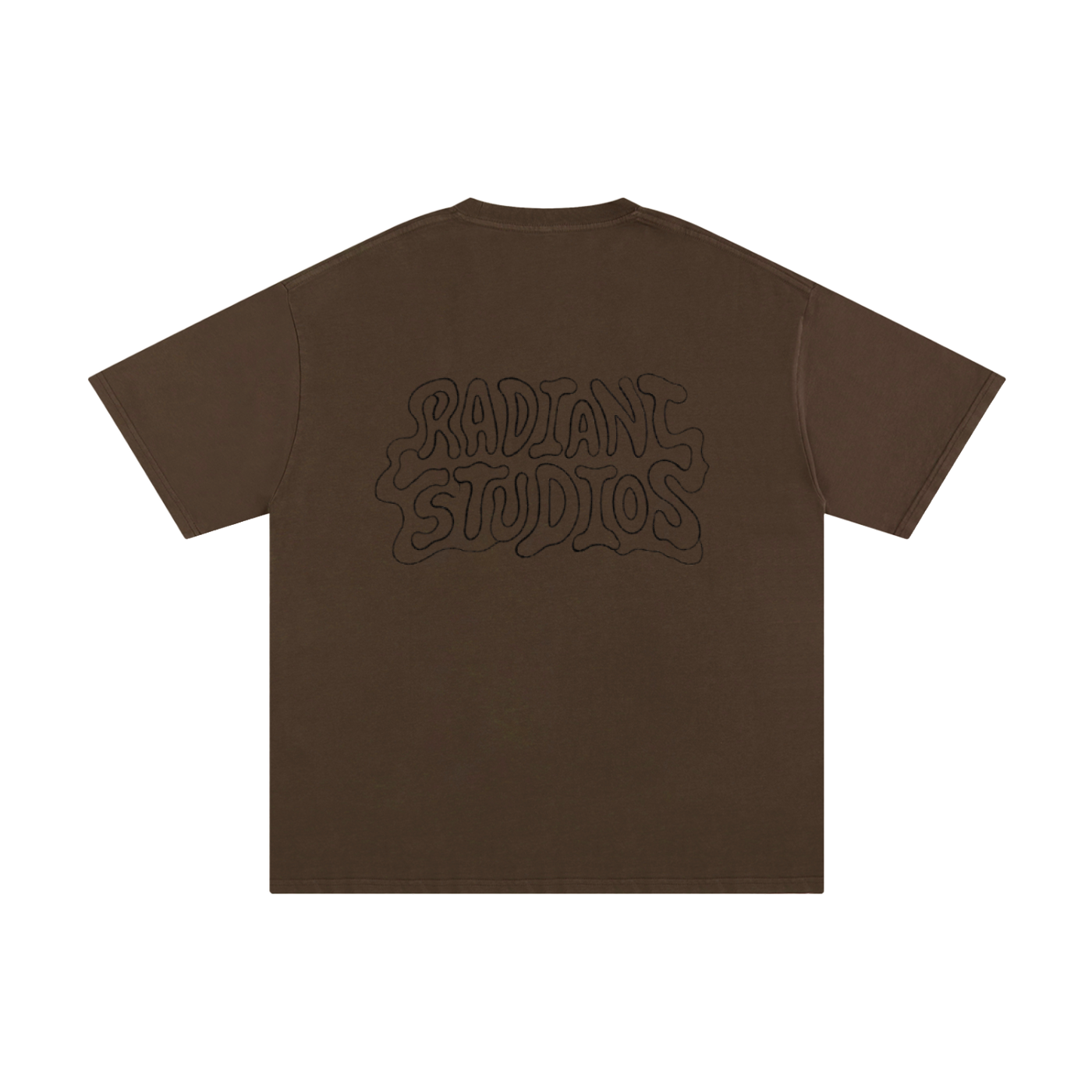 SKETCHED BROWN TEE